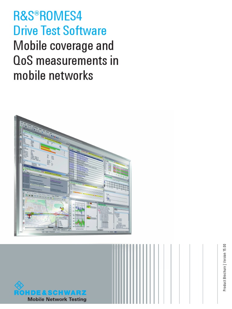 Mobile Coverage and Qos Measurements in Mobile Networks: R&S®Romes4 ...