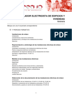 Instalador Electricista de Edificios y Viviendas PDF