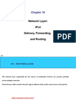Network Layer: Ipv4 Delivery, Forwarding, and Routing