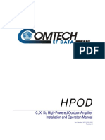 HPOD Installation and Operation Manual