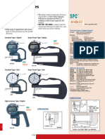 Measuring Thickness with Mitutoyo Digital Thickness Gages