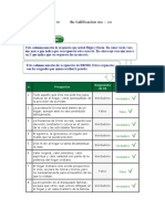 Ha Su Calificacion Es: Revisar La Prueba: N. Preguntas Respuesta de IB Respuesta Del Estudiante