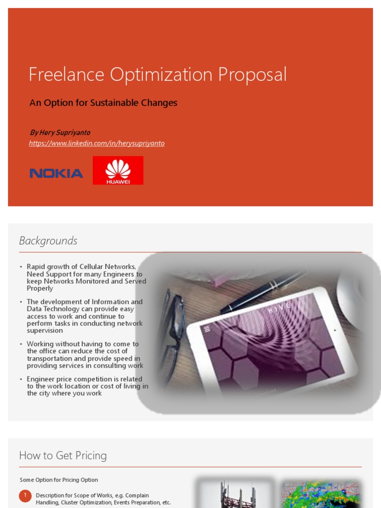 Freelance Optimization Proposal | PDF