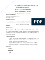 BALANCE DE MASA Y ENERGÍA DE UN PROCESO - Hidalgo Andrés