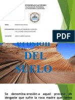 Diapositivas de Erosion Del Suelo
