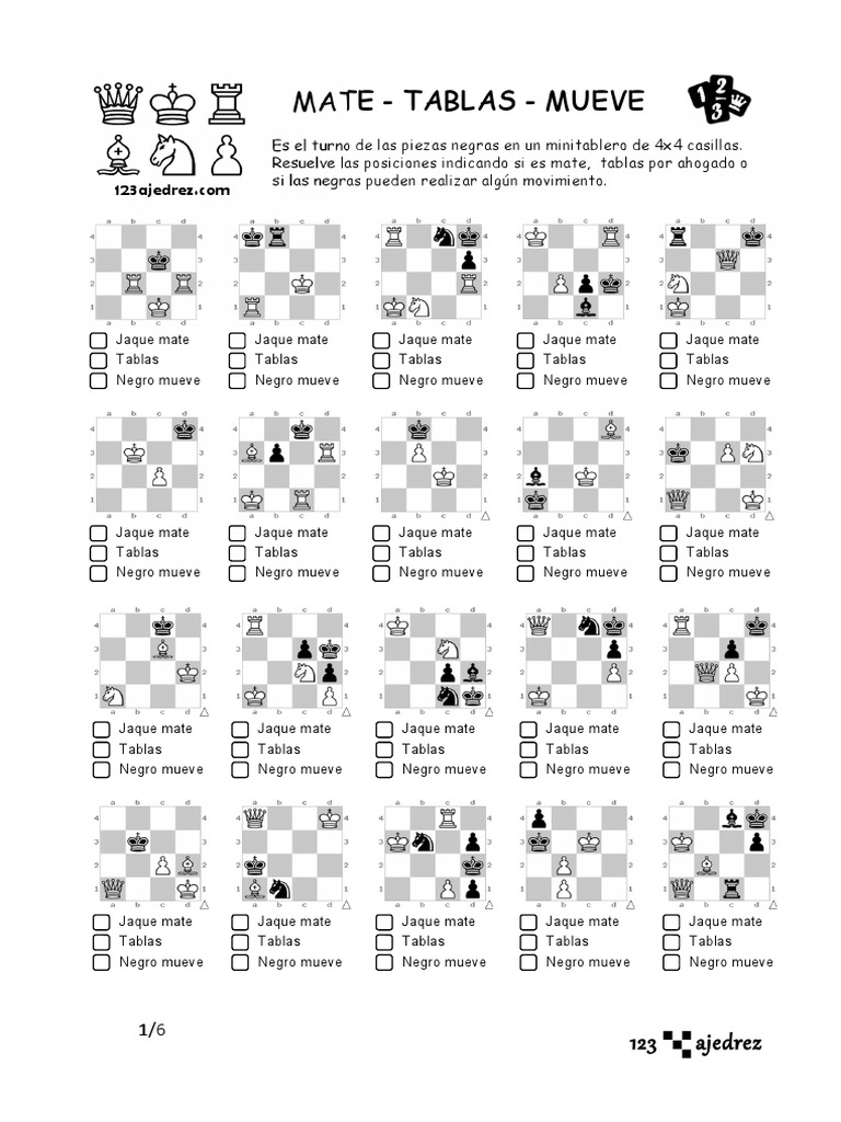 Mate AJEDREZ | Descargar gratis PDF | Reglas del juego | Economía ...