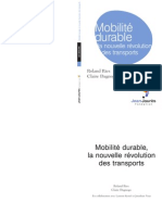 Plaidoyer Roland Ries Mobilite Durable