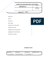 Manual de Organización y Funciones NIDO DE AVES