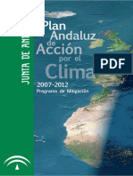 Plan Andaluz de Acción Contra Por Clima 2007-2010 PDF