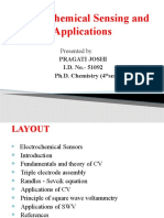 Electrochemical Sensing and Applications: Cyclic Voltammetry and Square Wave Voltammetry