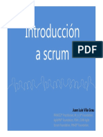 Introducción A Scrum: Juan Luis Vila Grau