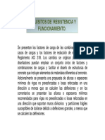 Requisitos de Resistencia y Funcionamiento PDF