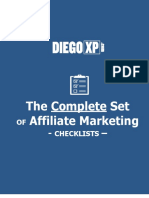 All in One Affiliate Marketing Checklists by Diegoxp