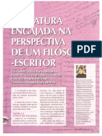 Literatura engajada na perspectiva de um escritor-filosofo