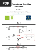 Ideal Operational Amplifier Exercises