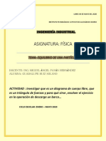 Actividad 2 - Diagrama de Cuerpo Libre - Triangulo de Fuerzas - Problema Resuelto