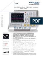 Osciloscopio HAMEG HMO2524