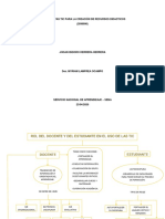 AA1-EV2. Mapa Conceptual - Rol Del Docente y Del Estudiante PDF