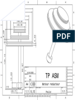 TP Asm: 0,12 A4 1/1 Moteur Reducteur 1:1