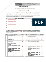 Modelo de Acta de Distribucion de Productos