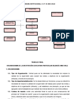 ORGANIGRAMA INSTITUCIONAL I