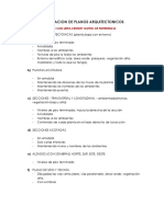 Presentacion de Planos Arquitectonicos PDF