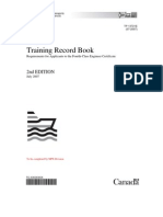 Training Record Book: 2Nd Edition