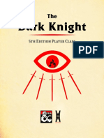 Dark Knight: 5th Edition Player Class