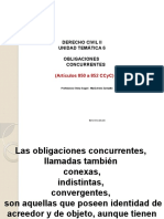 Obligaciones Concurrentes