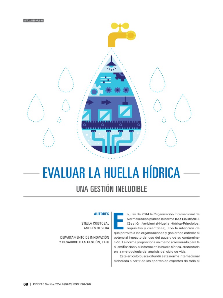 Evaluar La Huella Hídrica PDF | PDF | Evaluación del ciclo de vida ...