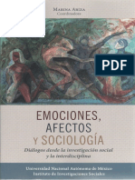 Marina Ariza (Coord.) - Emociones, Afectos y Sociología - Diálogos Desde La Investigación Social y La Interdisciplina