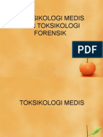 TOKSIKOLOGI MEDIS DAN FORENSIK