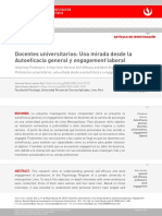 Docentes Universitarios Una Mirada Desde La