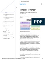 Antes de Comenzar - Coursera PDF