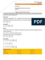 11 - Matemática - Fracciones - Mutiplicación y División