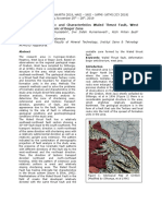 Analysis of Kinematic and Characteristics Waled Thrust Fault, West Java: Transport Tectonic of Bogor Zone