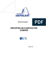 Exactus ERP (Versión 5.0) CC-Reportes Cuentas Por Cobrar