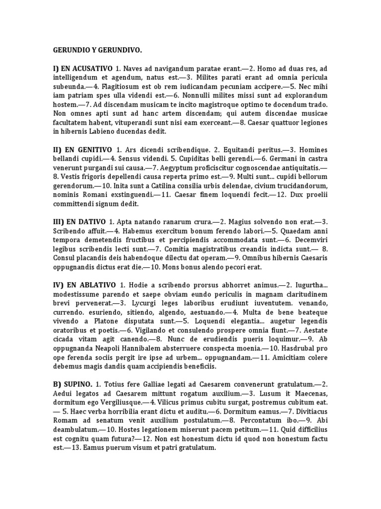 Gerundio y Gerundivo PDF