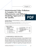 Environmental Odor Pollution: A Complex GC-MS, Olfactometry and Diffusion Modeling Approach To Define Air Quality