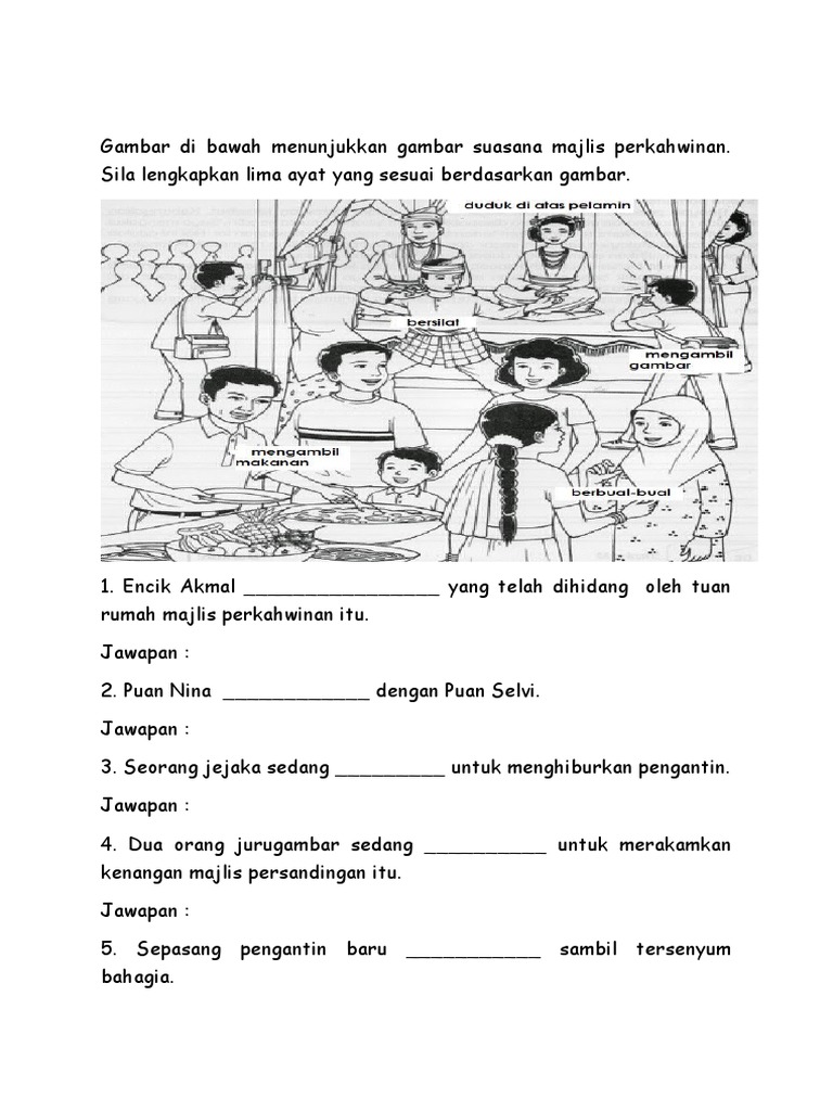 Gambar Suasana Majlis Perkahwinan Pdf