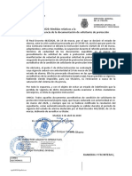 INSTR DGP 72020 Prórroga Tarjeta Roja PDF