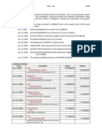 Accounting Journal of Entries