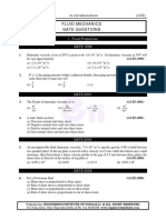 Fluid Mechanics Gate Questions: 1.6 10 M /s × 2.2 10 M /s × 1.6 10 M /s × 1.2 10 M /s × 3.2 10 M /s ×