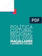 MAGALLANES Politica Cultural Regional 2011 2016