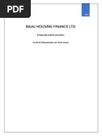 Bajaj Housing Finance LTD: Frequently Asked Questions