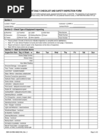 Section C, Exhibit 1 - Example Equipment Inspection Checklists