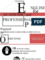 Nglish Academic Professional: Prepared by