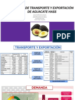 Presentación Transporte de Aguacate PDF