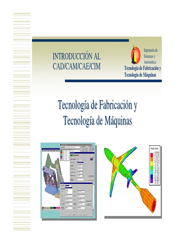 DIseño Cad-Cam CIM | PDF | Diseño | Mecanizado