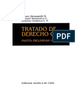 TRATADO de DERECHO CIVIL Parte General Alessandri Somarriva Tomo II